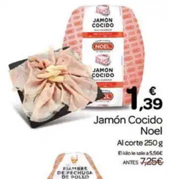 Supermercados El Jamón NOEL Jamón Cocido oferta