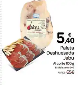 Supermercados El Jamón JABU Paleta Deshuesada oferta