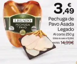 Supermercados El Jamón LEGADO Pechuga de Pavo Asada oferta