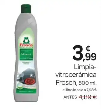 Supermercados El Jamón FROSCH Limpia- vitrocerámica oferta