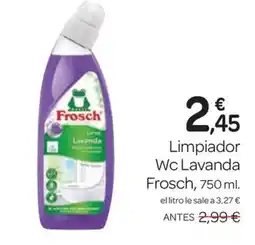 Supermercados El Jamón FROSCH Limpiador Wc Lavanda oferta