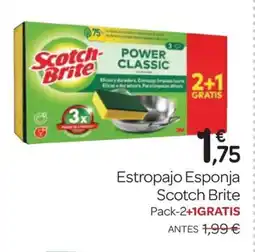 Supermercados El Jamón SCOTCH BRITE Estropajo Esponja oferta
