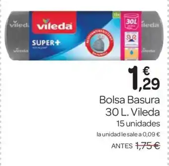 Supermercados El Jamón VILEDA Bolsa Basura oferta