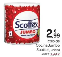 Supermercados El Jamón SCOTTEX Rollo de Cocina Jumbo oferta