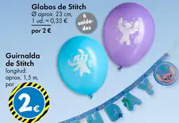 TEDi Guirnalda de Stitch oferta