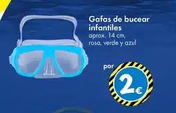 TEDi Gafas de bucear infantiles oferta