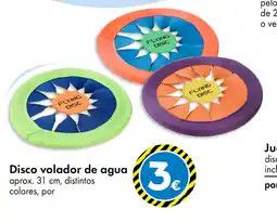 TEDi Disco volador de agua oferta