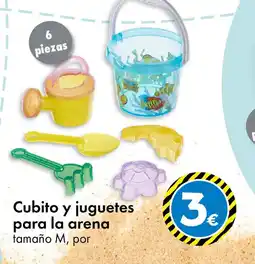 TEDi Cubito y juguetes para la arena oferta