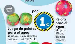 TEDi Juego de pelotas para el agua oferta