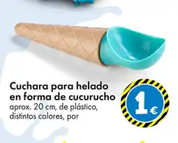 TEDi Cuchara para helado en forma de cucurucho oferta