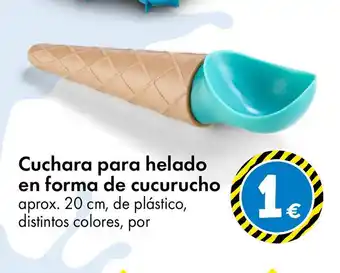 TEDi Cuchara para helado en forma de cucurucho oferta