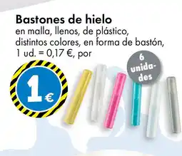 TEDi Bastones de hielo oferta