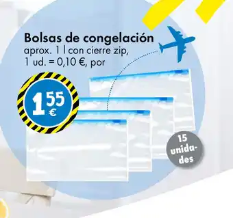 TEDi Bolsas de congelación oferta