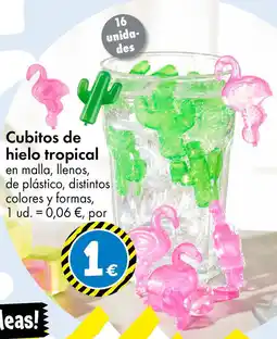 TEDi Cubitos de hielo tropical oferta