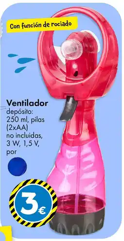 TEDi Ventilador oferta