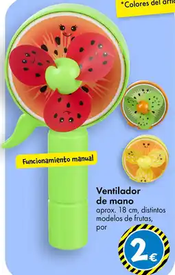 TEDi Ventilador de mano oferta