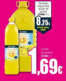 Unide Supermercados UNIDE Aceite de girasol oferta