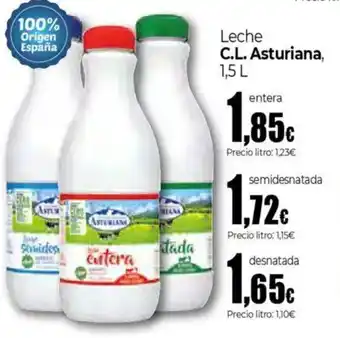 Unide Supermercados ASTUARIANA Leche oferta