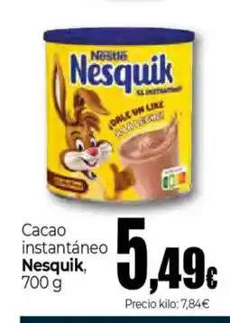Unide Supermercados NESQUIK Cacao instantáneo oferta