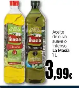 Unide Supermercados LA MASIA Aceite de oliva suave o intenso oferta