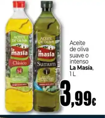 Unide Supermercados LA MASIA Aceite de oliva suave o intenso oferta