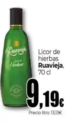 Unide Supermercados RUAVIEJA Licor de hierbas oferta