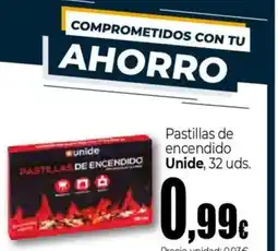 Unide Supermercados UNIDE Pastillas de escendido oferta