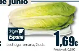 Unide Supermercados Lechuga romana oferta