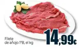 Unide Supermercados Filete de añojo 1ºB oferta