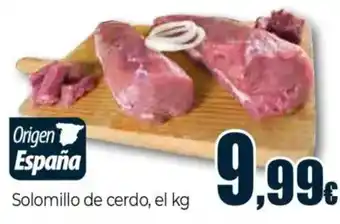 Unide Supermercados Solomillo de cerdo oferta