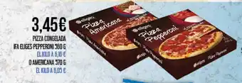 Claudio Pizza congelada ifa eliges pepperoni oferta