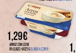 Claudio IFA ELIGES Arriz con leche oferta