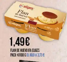 Claudio IFA ELIGES Flan de huevo oferta