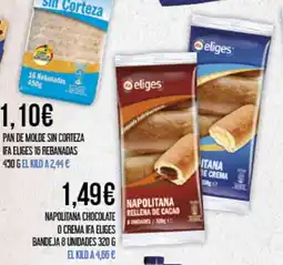 Claudio Napolitana chocolate o crema ifa eliges bandeja 8 unidades oferta