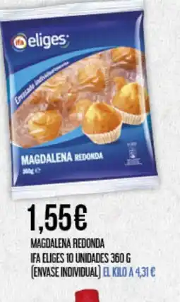 Claudio Magdalena redonda ifa eliges 10 unidades oferta