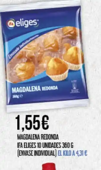 Claudio Magdalena redonda ifa eliges 10 unidades oferta