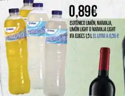 Claudio IFA ELIGES Isotónico limón, naranja, limon light o naranja light oferta