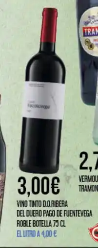 Claudio Vino tinto d.o.ribera del duero pago de fuentevega roble botella oferta