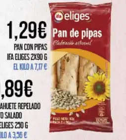 Claudio IFA ELIGES Pan con pipas oferta