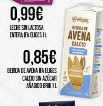 Claudio Bebida de avena ifa eliges calcio sin azúcar oferta