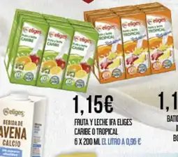 Claudio Fruta y leche ifa eliges caribe o tropical oferta