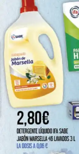 Claudio Detergente líquido ifa sabe jabón marsella 46 lavados oferta