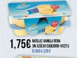 Claudio Natillas vainilla reina sin azúcar equilibrio oferta
