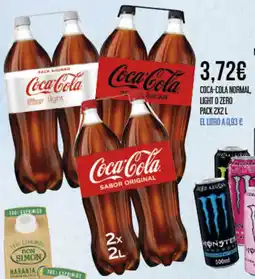 Claudio COCA COLA Normal light o zero oferta