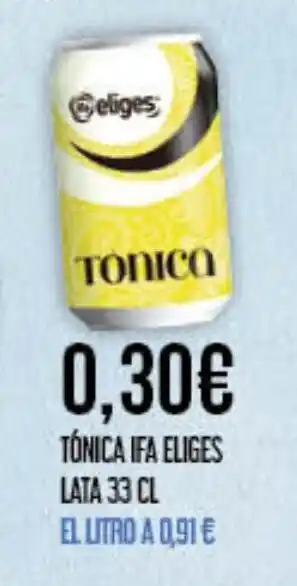 Claudio IFA ELIGES Tónica oferta