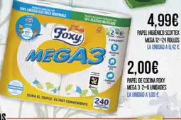 Claudio FOXY MEGA Papel de cocina oferta