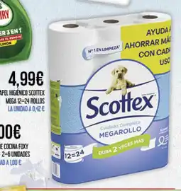 Claudio SCOTTEX MEGA Papel higiénico oferta