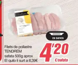 SPAR Fragadis TENDREM Filets de pollastre oferta