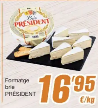 SPAR Fragadis PRÉSIDENT Formatge brie oferta