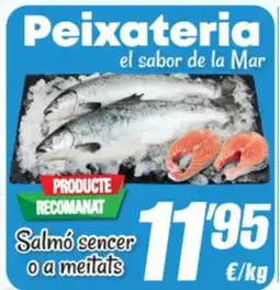 SPAR Fragadis Salmó sencer oa meitats oferta